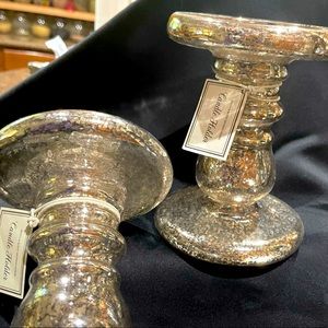 Pair of Bath & Body Works candle holders. NWT.